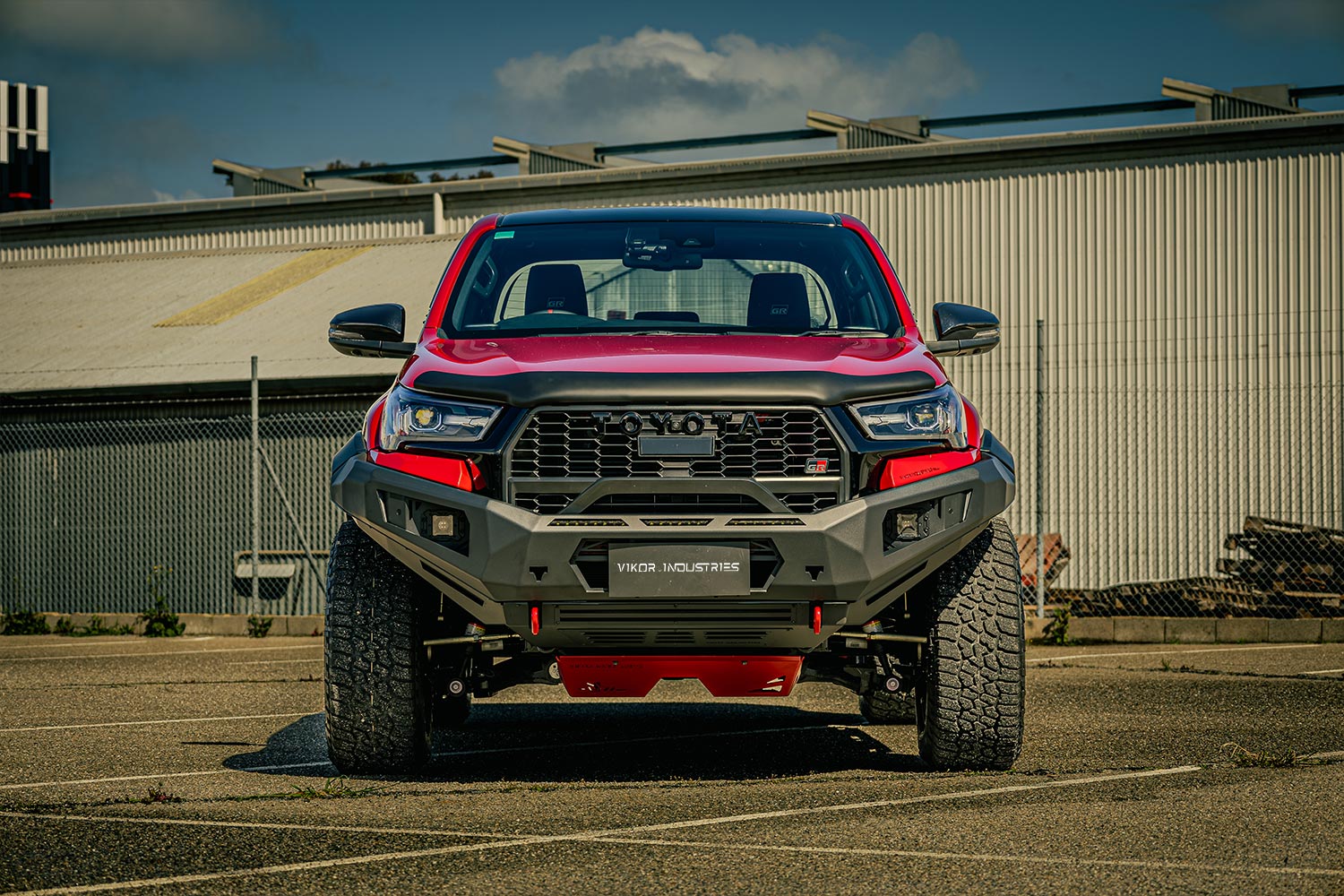 Toyota Hilux GR Sport Bull Bar (Diablo - No Loop) – VIKOR