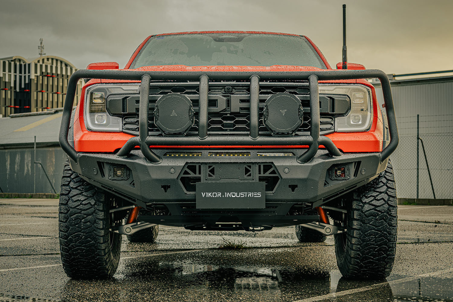 Ford Rager Raptor Bar Diablo Bull Bar | Next Gen Ford Ranger Raptor Bull Bar (Full Guard ...