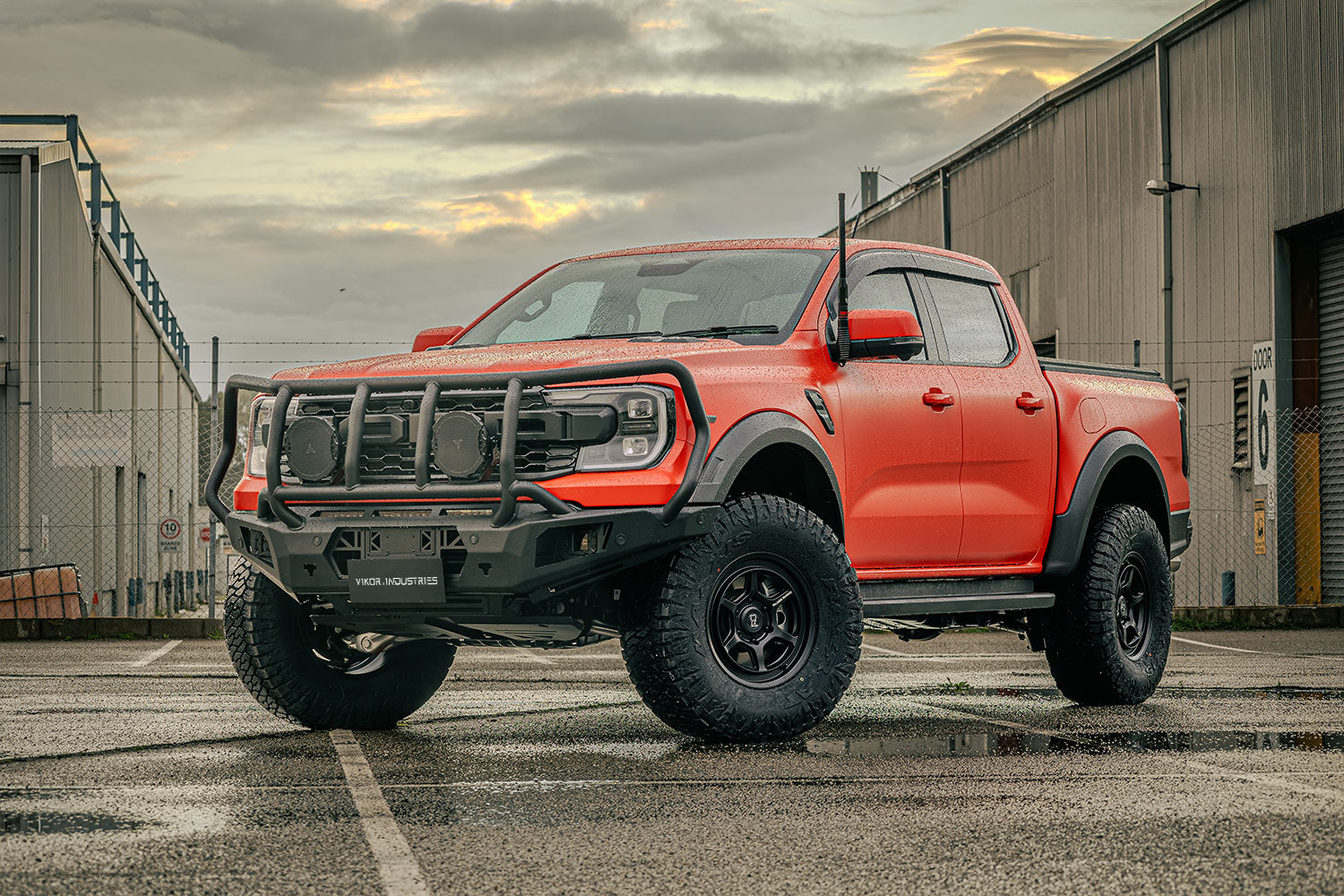 Ford Rager Raptor Bar Diablo Bull Bar | Next Gen Ford Ranger Raptor Bull Bar (Full Guard ...