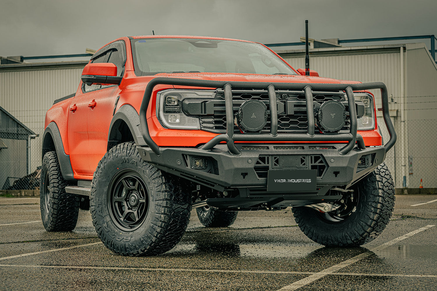 Diablo Bull Bar | Next Gen Ford Ranger Raptor Bull Bar (Full Guard ...