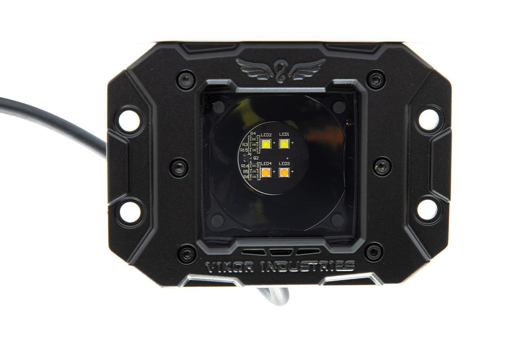 VKX Midnight 3-In-1 LED Cube Light (2