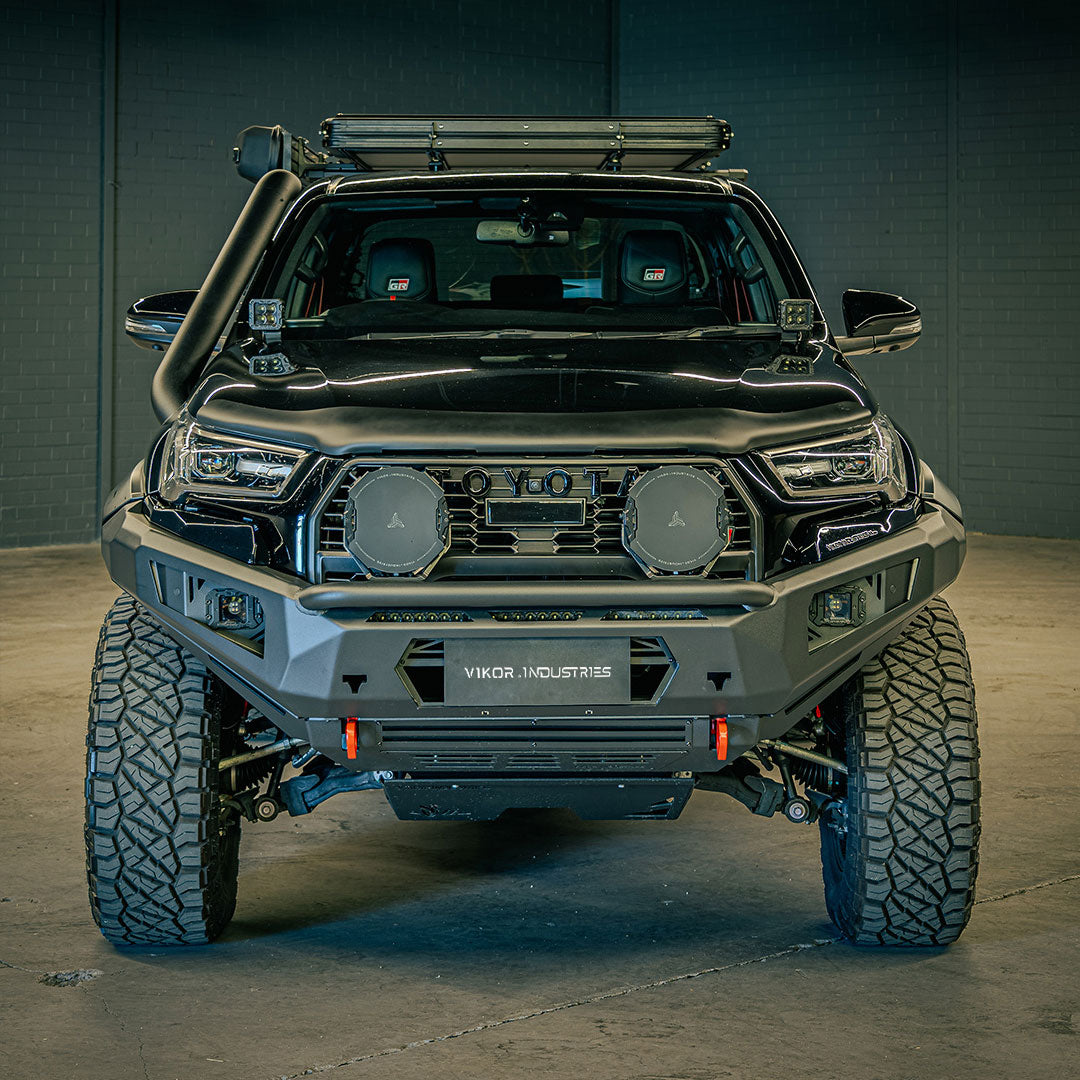 Toyota Hilux GR Sport Bull Bar Pre Runner VIKOR Diablo VIKOR Toyota Hilux GR Sport Bull Bar Pre Runner VIKOR Diablo VIKOR