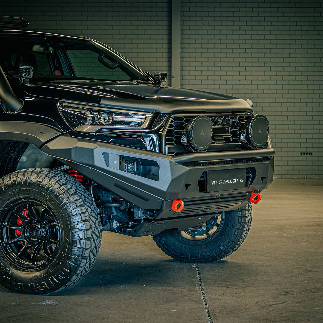 Toyota Hilux GR Sport Bull Bar Pre Runner VIKOR Diablo VIKOR Toyota Hilux GR Sport Bull Bar Pre Runner VIKOR Diablo VIKOR