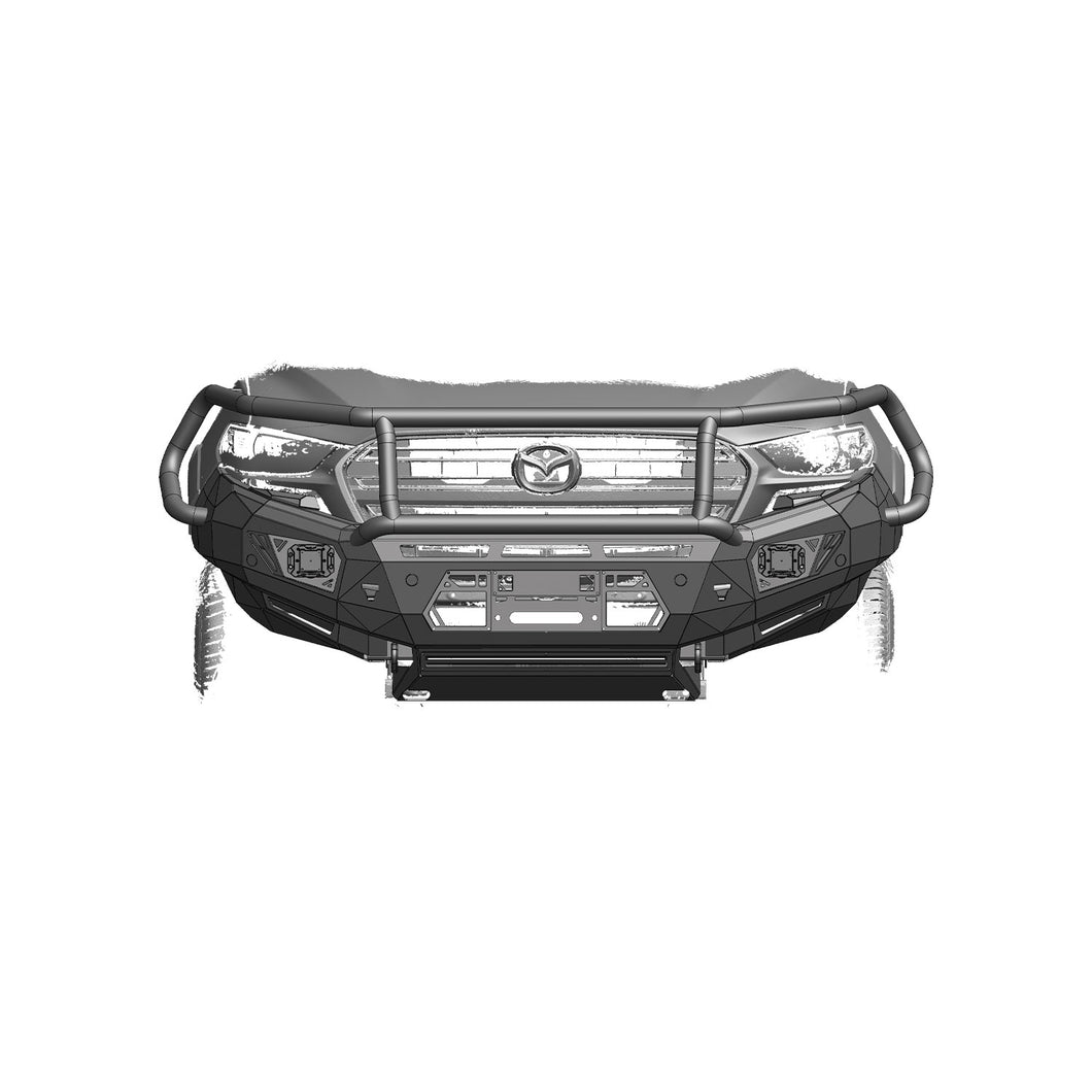 Mazda BT50 Bull Bar 2020+ | VIKOR Diablo (Full Guard)