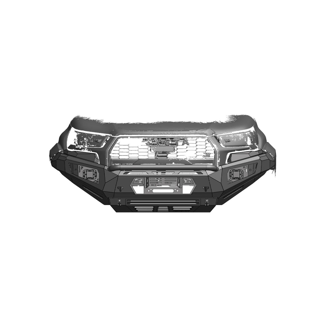 Diablo Front Bumper | Premium Lightweight Toyota Hilux GR Sport Bull Bar (Pre-Runner)