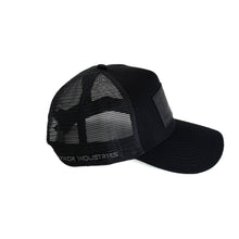 Load image into Gallery viewer, Black Trucker Cap - VIKOR INDUSTRIES
