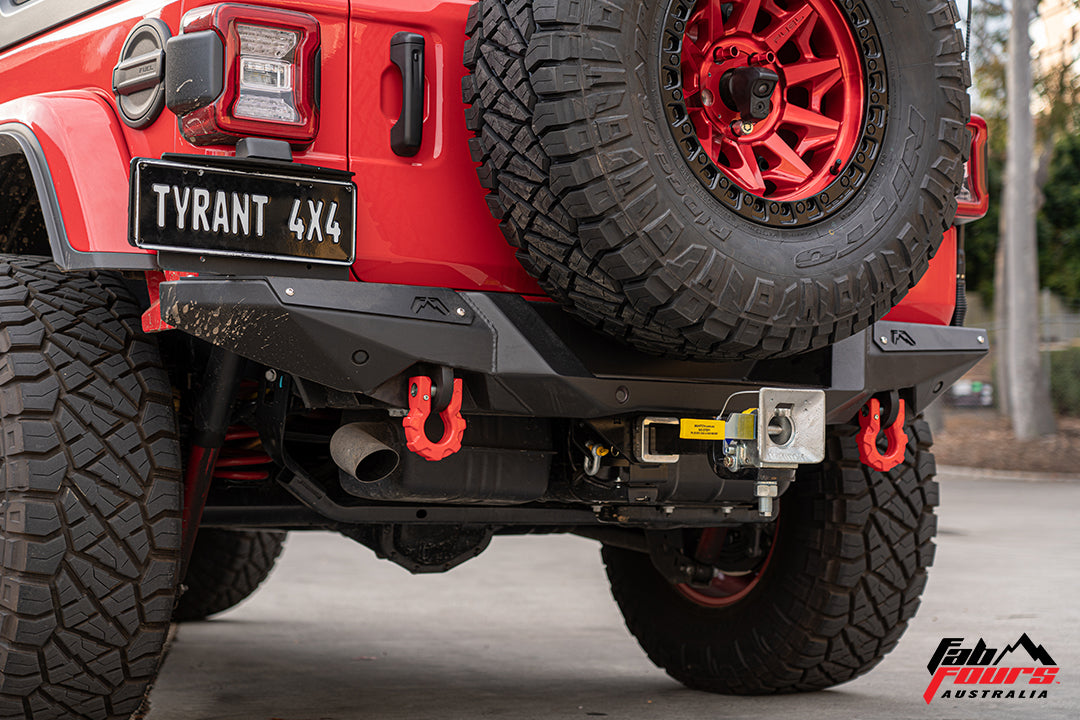 Jeep Wrangler JL Rear Bumper - Fab Fours Bumpers – VIKOR INDUSTRIES