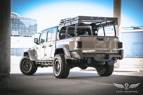 Jeep Gladiator Rear Bumper - Fab Fours Bumpers – VIKOR INDUSTRIES