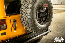 Load image into Gallery viewer, Jeep Wrangler JK Rear Bumper Off-The-Door Tyre Carrier
