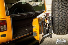 Load image into Gallery viewer, Jeep Wrangler JK Rear Bumper Off-The-Door Tyre Carrier
